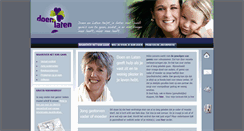 Desktop Screenshot of doenenlaten.com